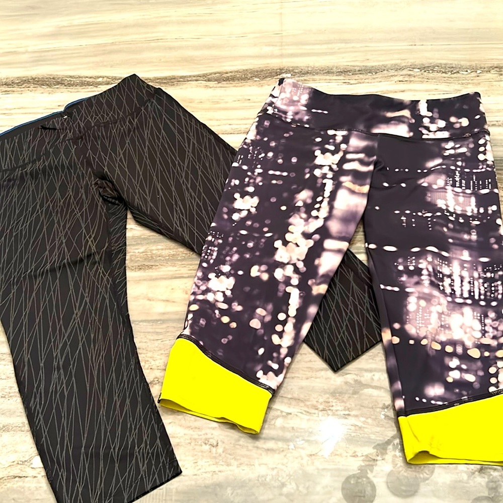 Calvin Klein performance wick yoga pants sz M & Onzie sz M 🔥 leggings